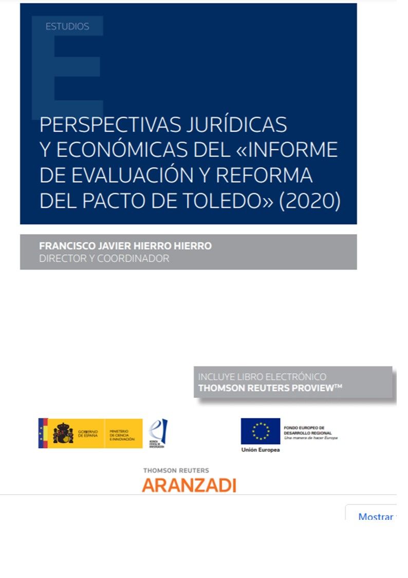 Perspectivas jurídicas y económicas del informe de evaluación y reforma del pacto de Toledo 2020-0