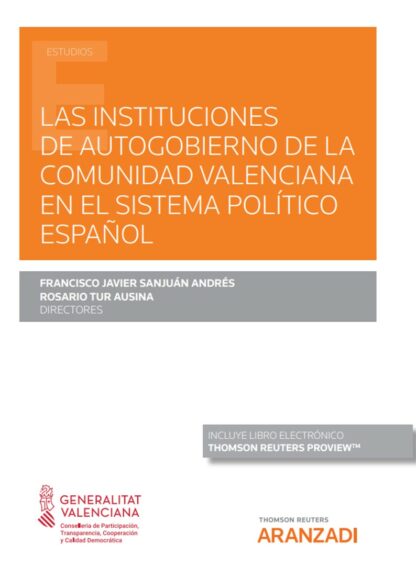 Instituciones de autogobierno de la comunidad valenciana en el sistema político español
