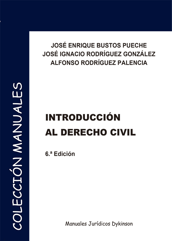 Introducción al Derecho Civil - Bustos Pueche / Rodríguez González / Rodríguez Palencia -0