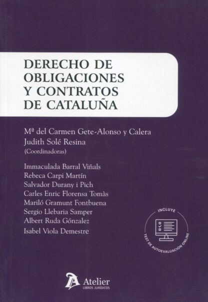 Derecho de obligaciones y contratos de Cataluña