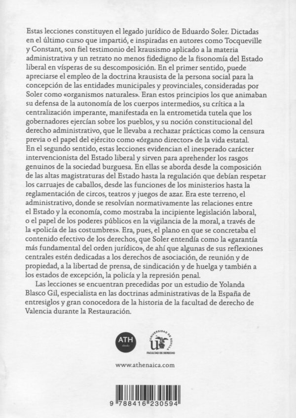 Derecho administrativo. Lecciones de la Universidad de Valencia 1906-1907 -68394