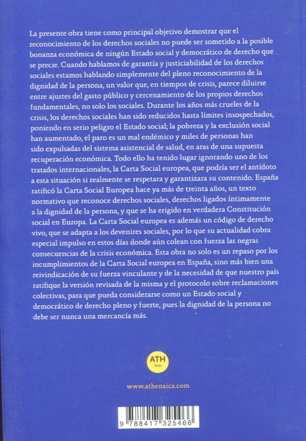 Carta Social europea en el orden constitucional español -68436