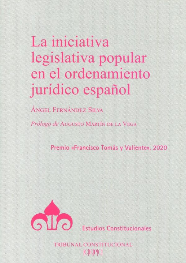 La iniciativa legislativa popular en el ordenamiento jurídico español -0