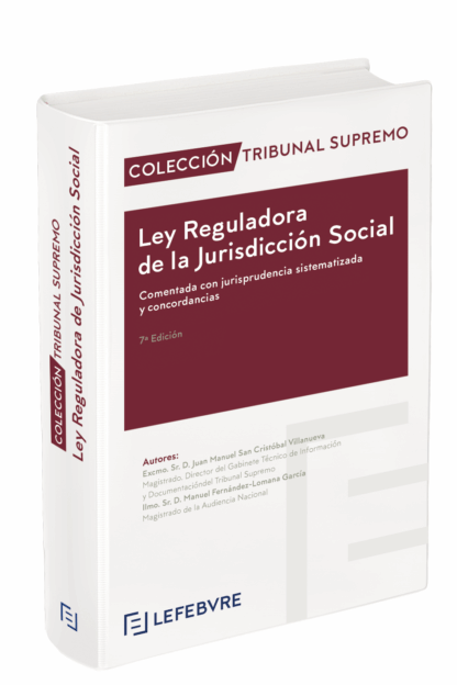 Ley Reguladora de la Jurisdicción Social comentada 2021