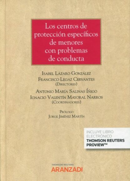 Centros de protección específicos de menores con problemas de conducta
