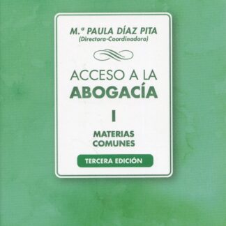 Acceso a la abogacía I. Materias comunes 2021