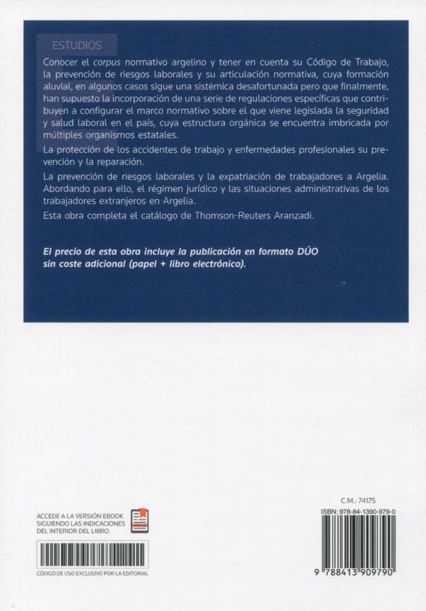 Aproximación normativa a la prevención de riesgos laborales en Argelia -69531