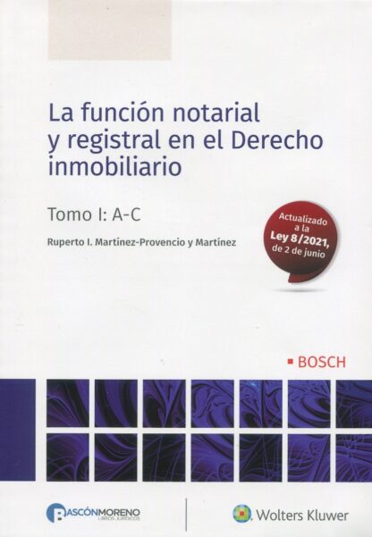 Función notarial y registral en el derecho inmobiliario 4 vols