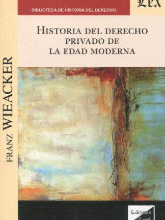 Historia del Derecho privado de la Edad Moderna