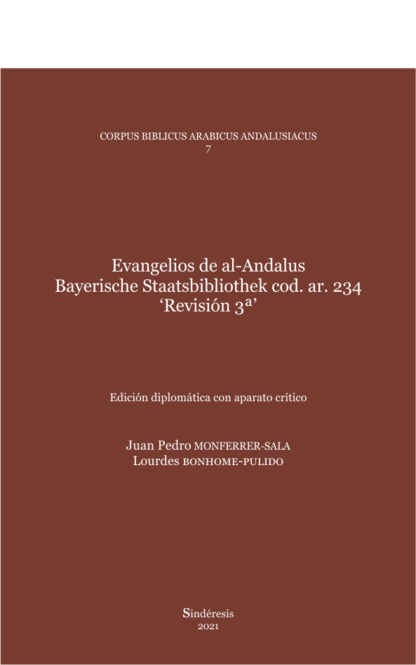 Evangelios de al-Andalus Bayerische Staatsbibliothek cod. ar.234 "Revisión 3ª"