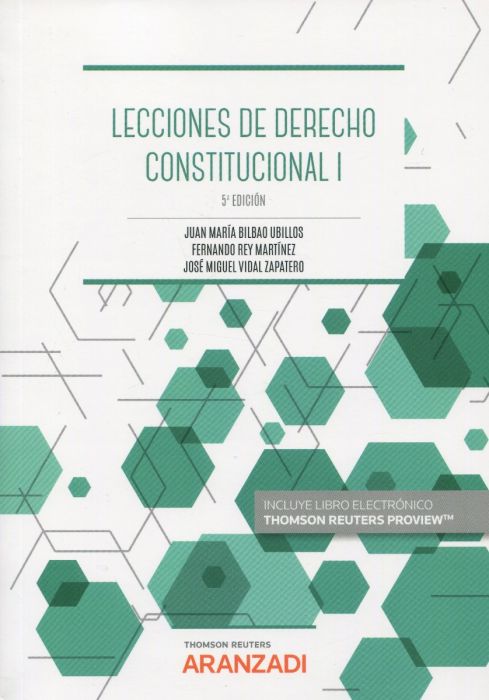 LECCIONES DE DERECHO CONSTITUCIONAL TOMO I 9788413914350