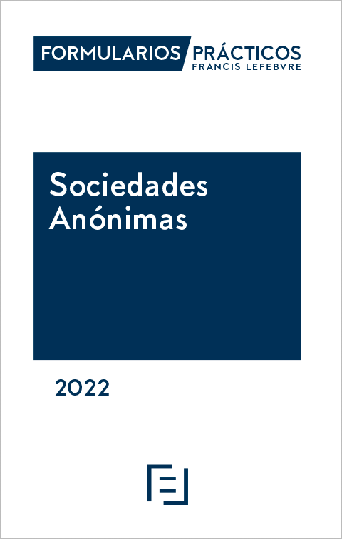 Formularios prácticos Sociedades Anónimas 2022 -0
