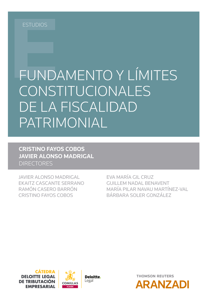 Fundamento y límites constitucionales de la fiscalidad patrimonial -0