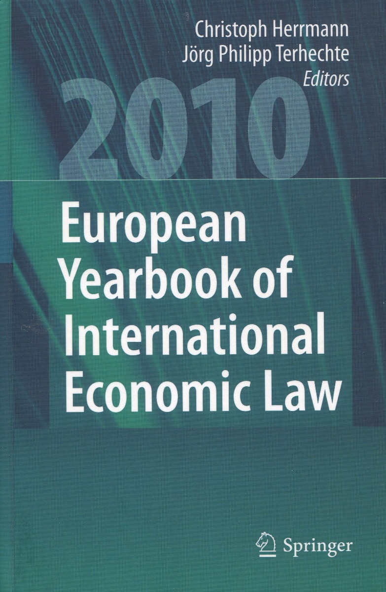 European Yearbook of International Economic Law * -0