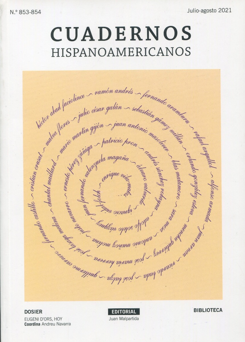 Cuadernos Hispanoamericanos Nº 853-854. Julio-agosto 2021 -0