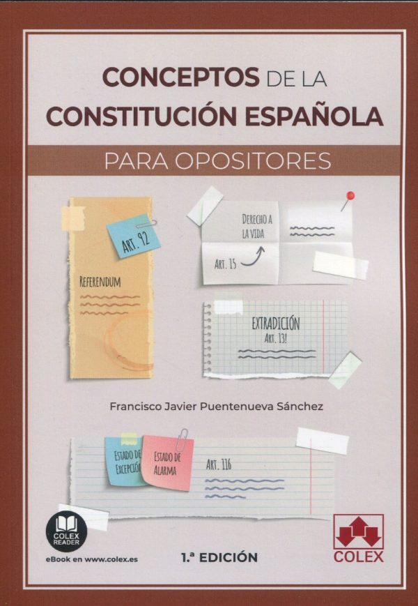 Conceptos de la Constitución Española para opositores -0
