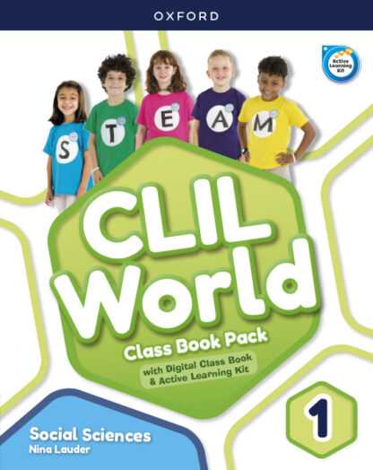 CLIL World Social Sciences 1. Class Book Pack (Madrid)