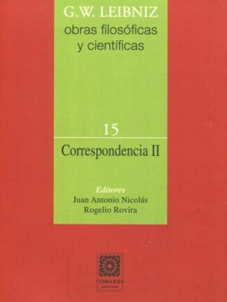 Correspondencia II. Vol.15