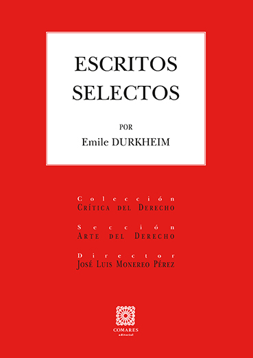 ESCRITOS SELECTOS Emile Durkheim
