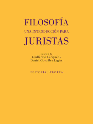 Filosofía. Una introducción para juristas
