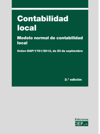 Contabilidad local 2022. Modelo normal de contabilidad local.  Orden HAP/1781/2013, de 20 de septiembre
