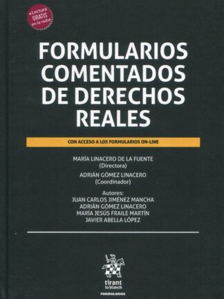 Formularios comentados de derechos reales