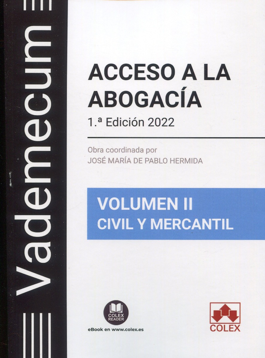 Acceso a la abogacía . Volumen II. Civil y Mercantil -0