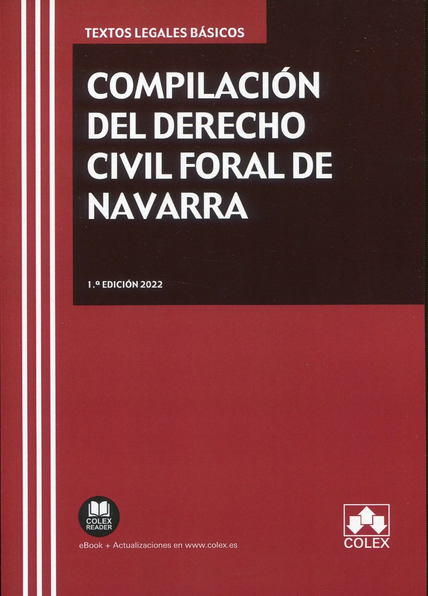 Compilación del derecho civil foral de Navarra / 9788413593999