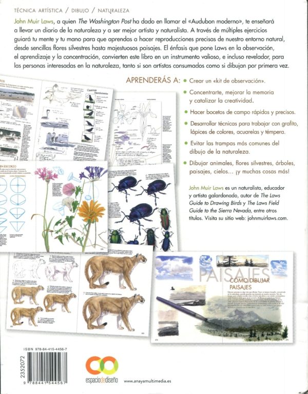 Diario ilustrado de la naturaleza. Guía de observación y dibujo -71681