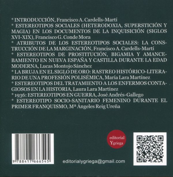 Algunos estereotipos en la historia de España y América -72017