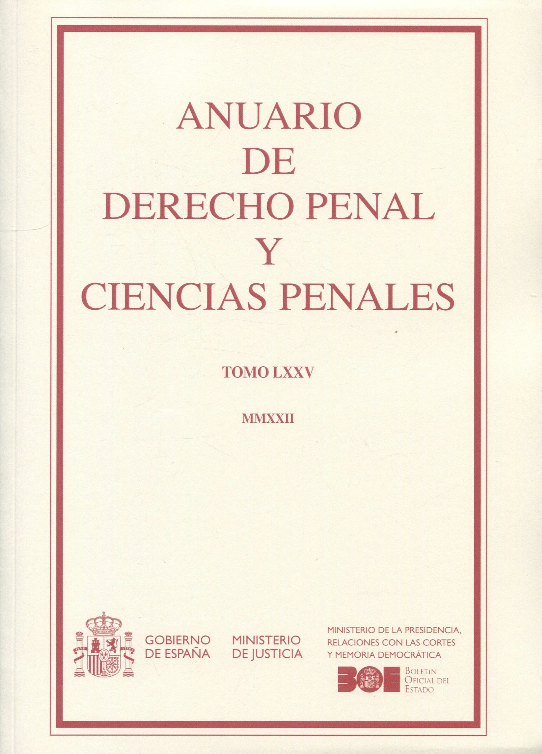 Anuario Derecho penal ciencias penales 75 9772202103001