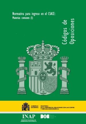 Normativa para ingreso en el CSACE: Materias Comunes (I)