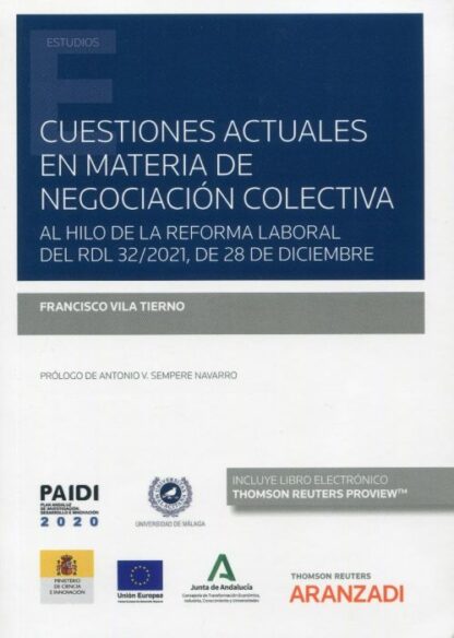 Cuestiones actuales en materia de negociación colectiva