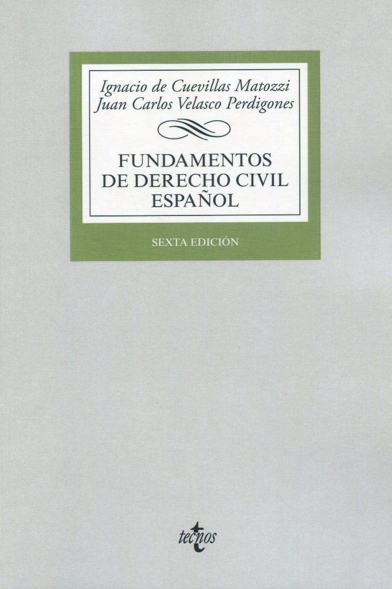 Fundamentos de Derecho civil español -0