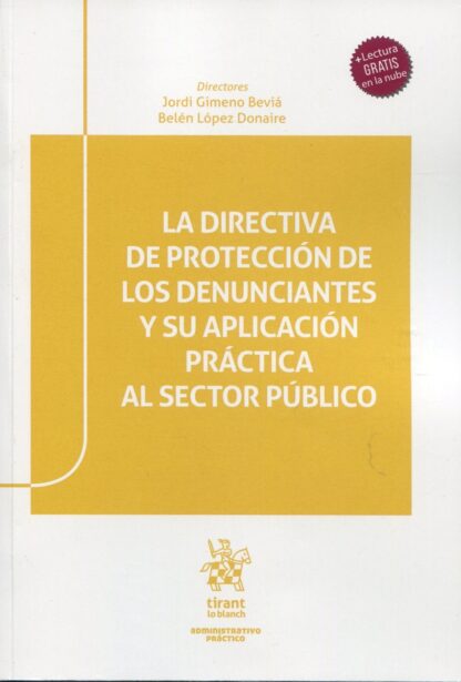 La directiva de protección de los denunciantes y su aplicación práctica al sector público