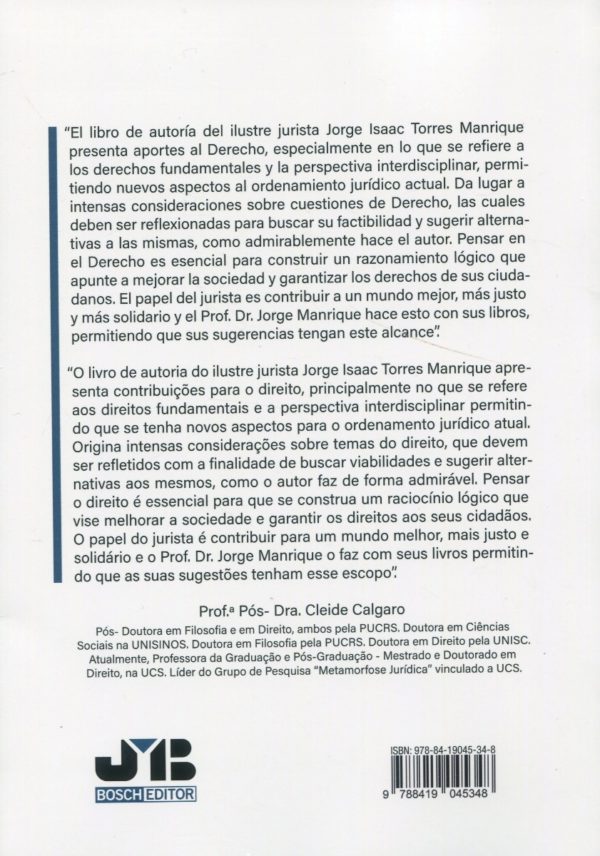 Derechos fundamentales e interdisciplinariedad. Perspectivas desde el nuevo ordenamiento jurídico imperante-72961