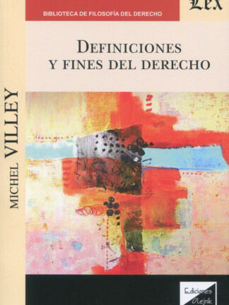 Definiciones y fines del Derecho