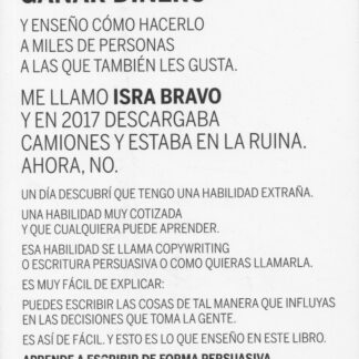 Escribo porque me gusta ganar dinero