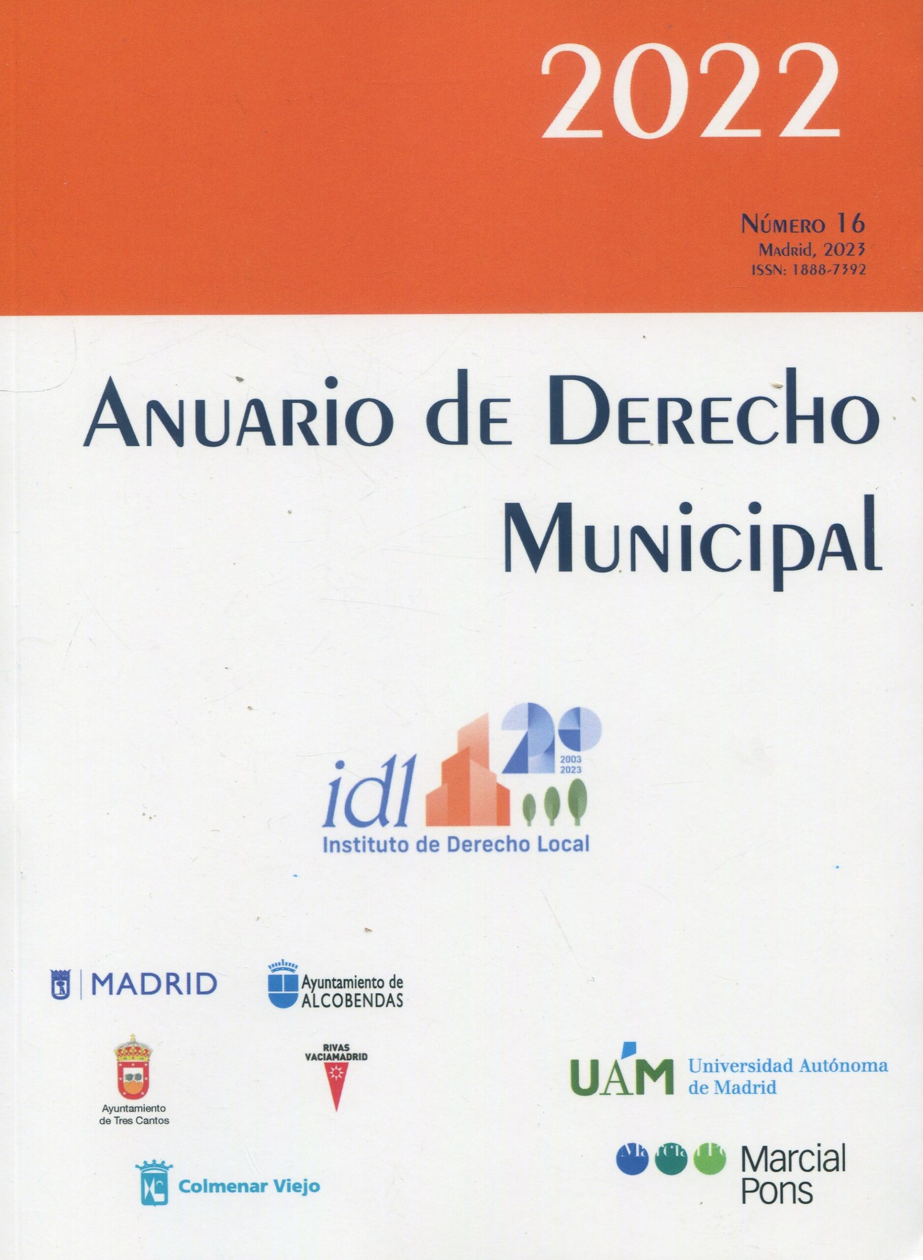 Anuario de Derecho Municipal 2022 9772218887392