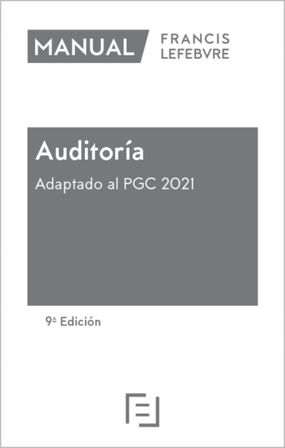 Manual de auditoría 2022. Adaptado al PGC 2021