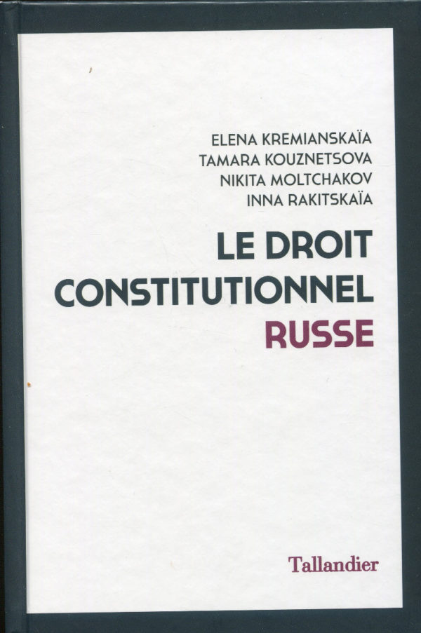 Droit constitutionnel russe -0