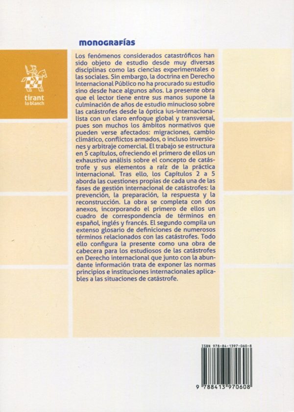 Derecho Internacional y gestión de catástrofes: grandes avances y retos pendientes -73658