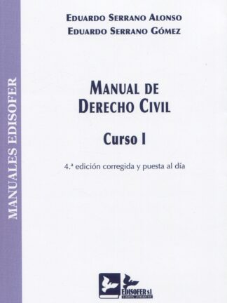 Manual de derecho civil. Curso I 2022
