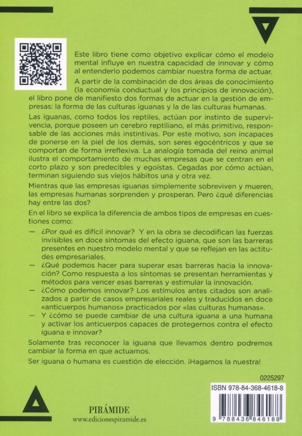 Efecto iguana. ¡Descubre cómo las empresas innovadoras se diferencian y sal de la inercia!-73894