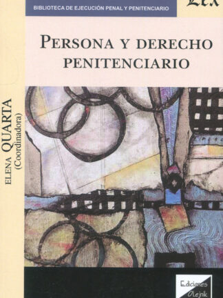 Persona y Derecho penitenciario