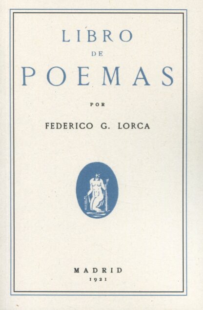 Libro de poemas por Federico G.Lorca . (Facsímil)