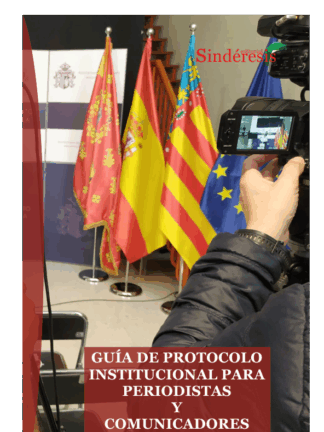 Guía de Protocolo Institucional para periodistas y comunicadores
