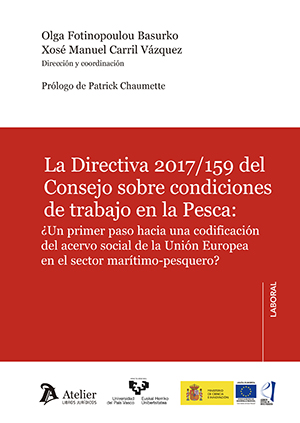 DIRECTIVA 2017-159 CONSEJO SOBRE CONDICIONES TRABAJO EN LA PESCA