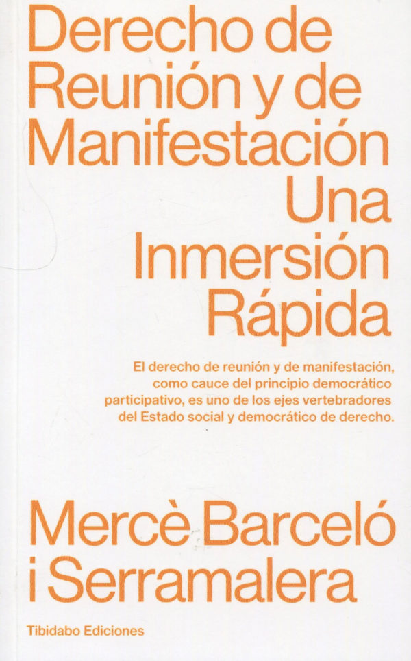 Derecho de Reunión y de Manifestación. Una inmersión rápida -0