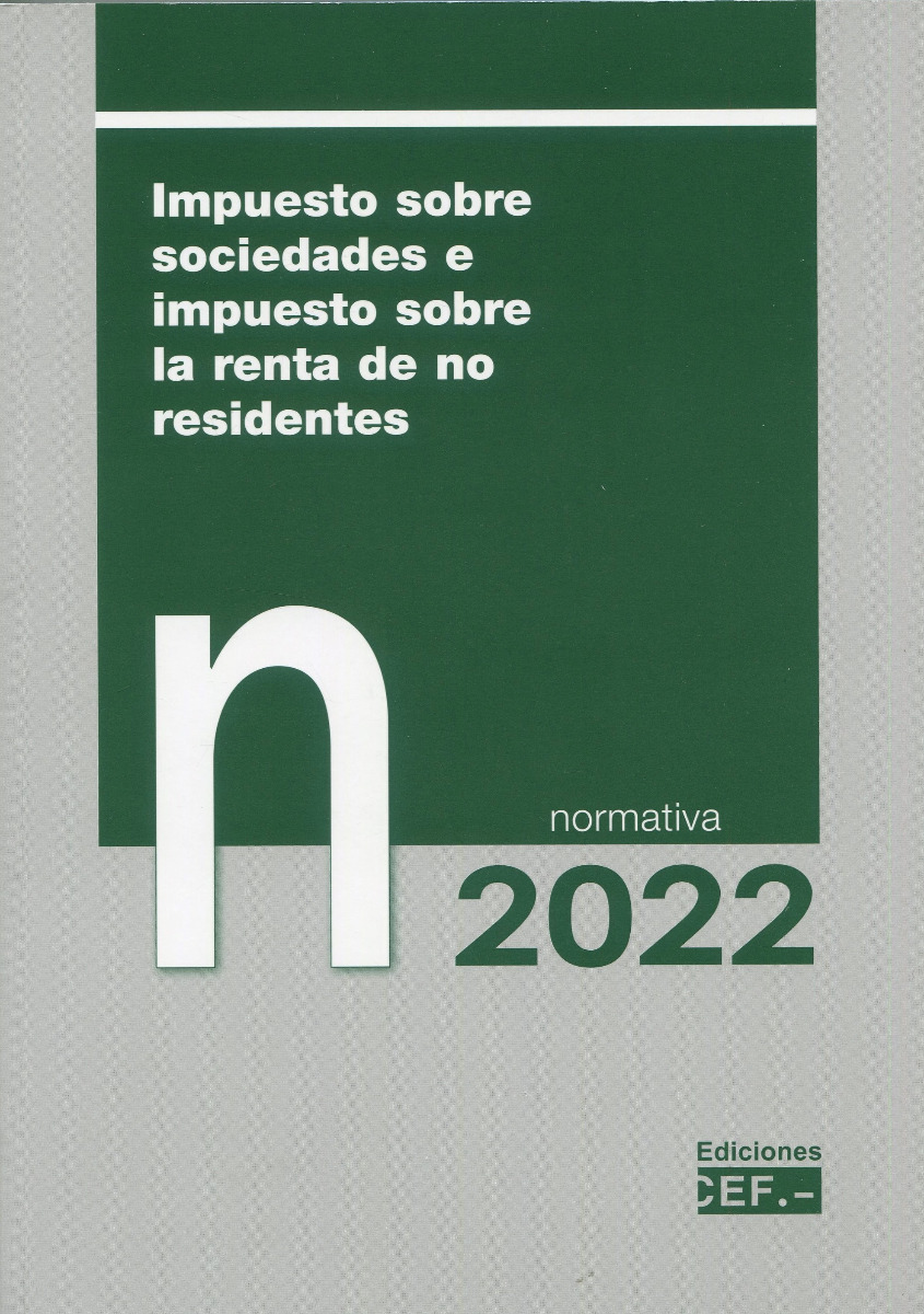 Impuesto sobre sociedades e impuesto sobre la renta de no residentes 2022 -0